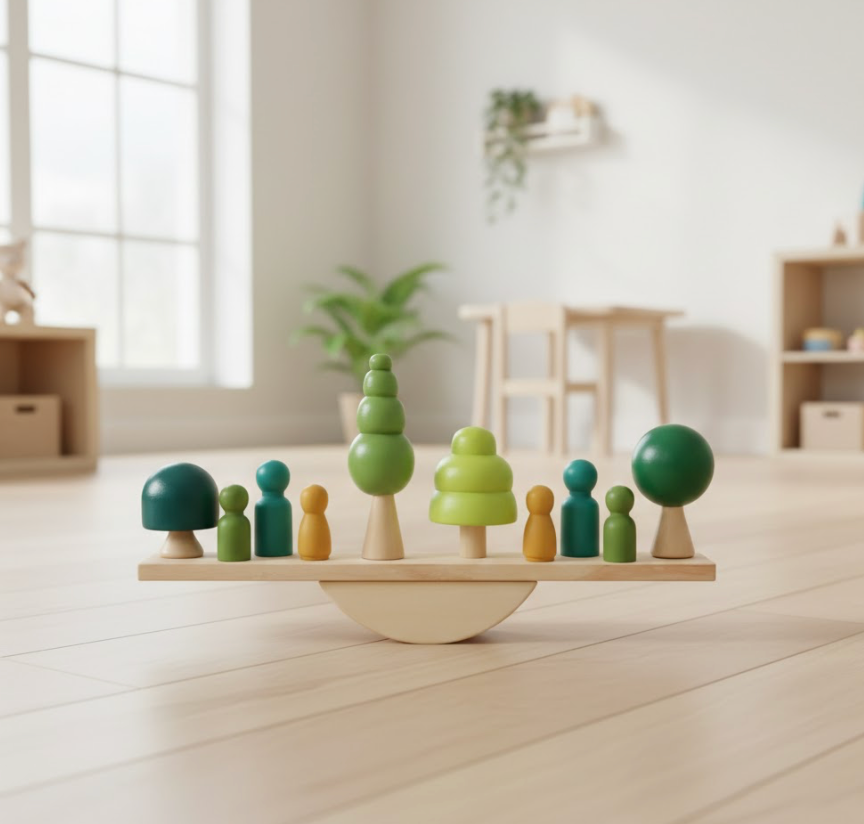 Jouets d'équilibre en Bois – Jeu Éducatif Montessori