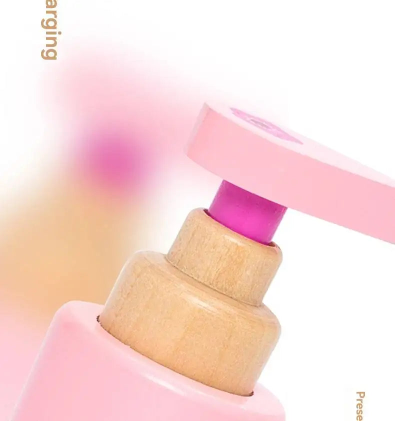 Mon Premier Salon de Beauté – Set de Maquillage & Coiffure en Bois