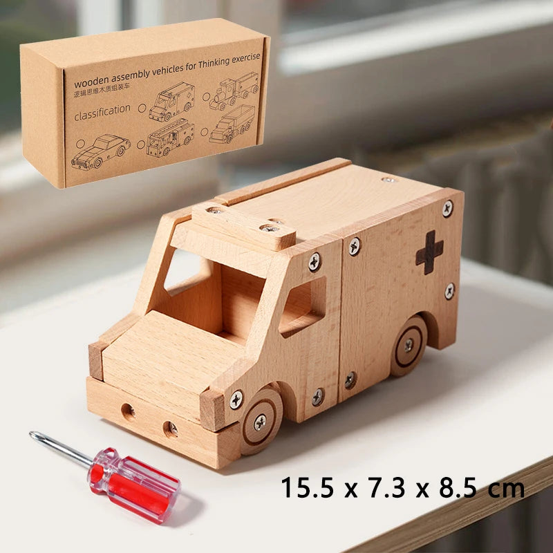 Mon Véhicule à Assembler en Bois – Le Défi des Petits Ingénieurs