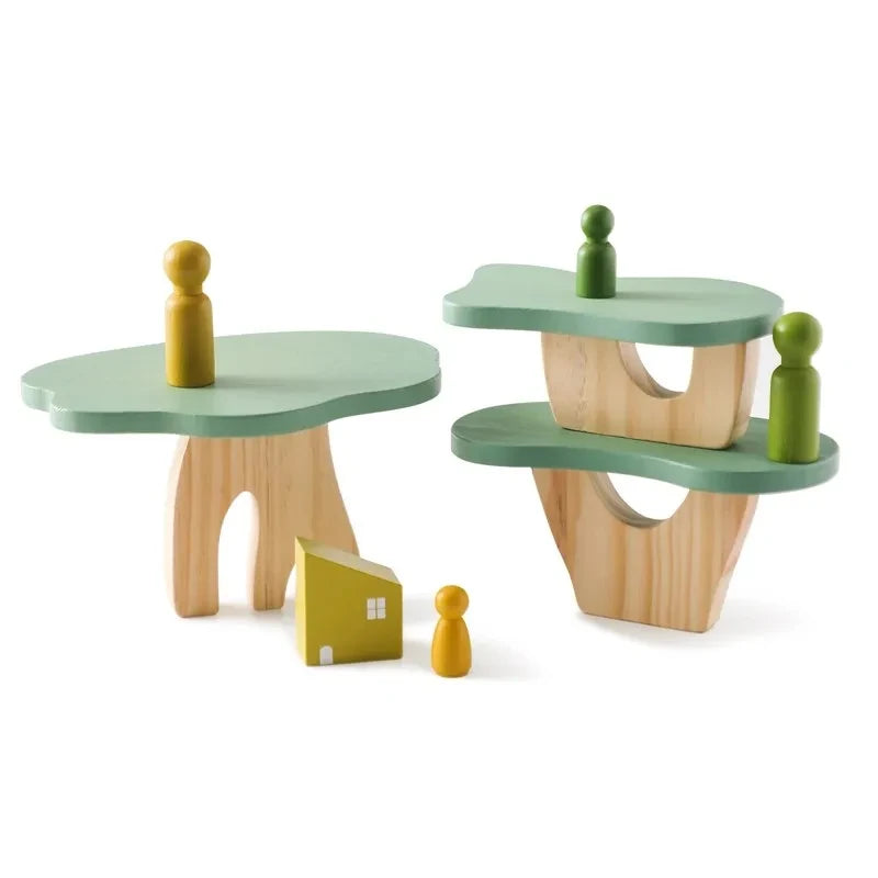 Jouets d'équilibre en Bois – Jeu Éducatif Montessori