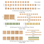 Mon Premier Jeu de Calcul – Matériel Éducatif Montessori en Bois