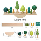 Jouets d'équilibre en Bois – Jeu Éducatif Montessori