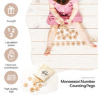 Mon Premier Jeu de Calcul – Matériel Éducatif Montessori en Bois