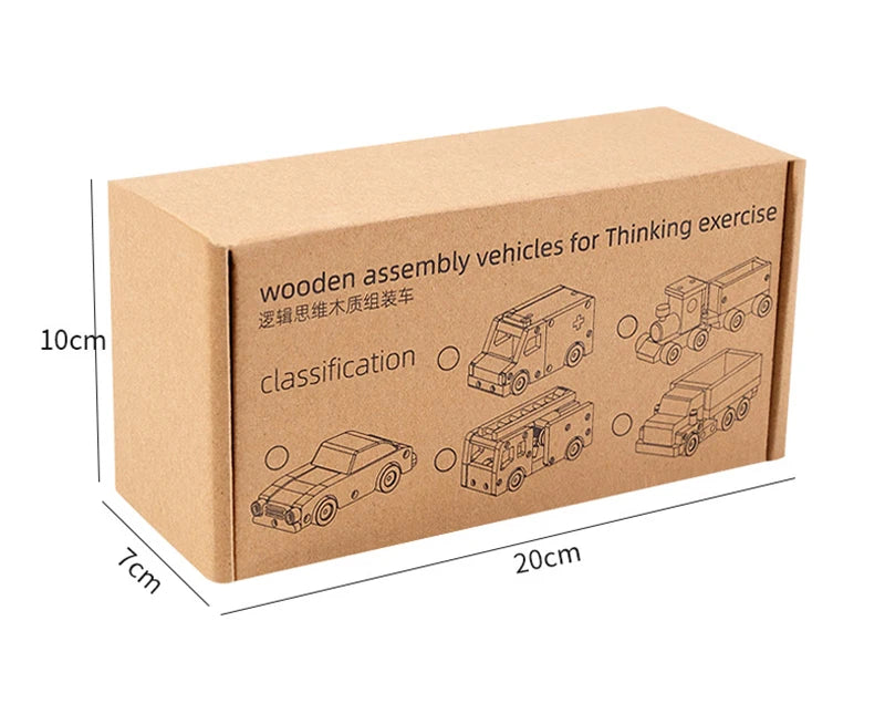 Mon Véhicule à Assembler en Bois – Le Défi des Petits Ingénieurs