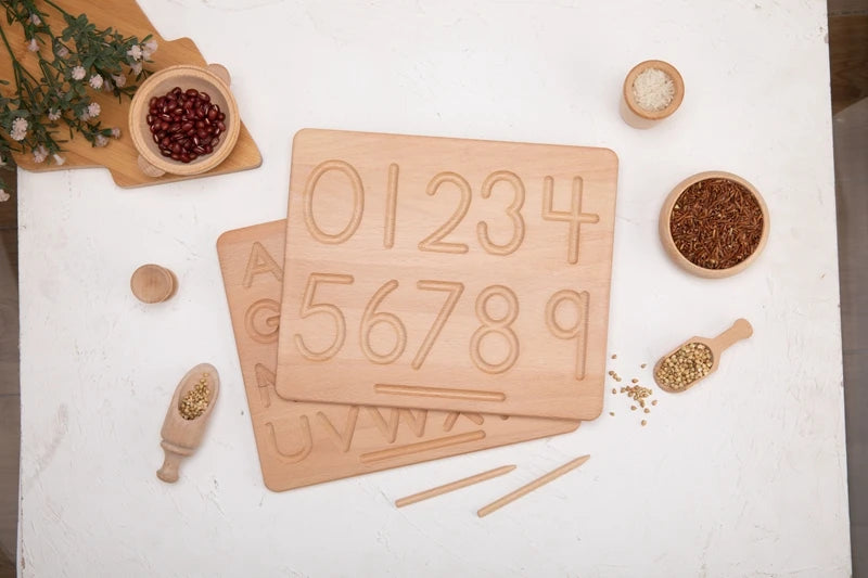 Mon Premier Jeu de Calcul – Matériel Éducatif Montessori en Bois